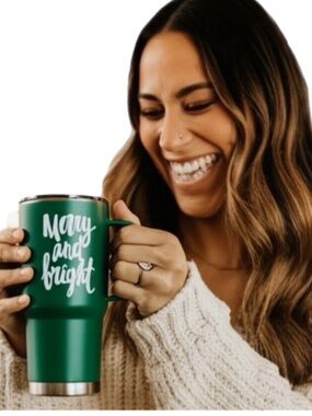 Tumbler Insulated Large 40 oz with Handle NWOT